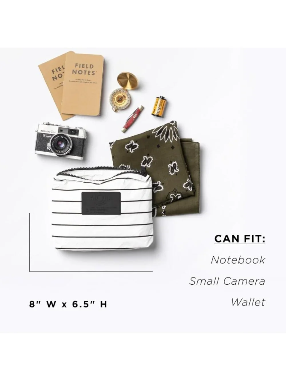 Compact Splash-Proof Makeup Pouch | Lightweight & Easy to Clean Travel Bag